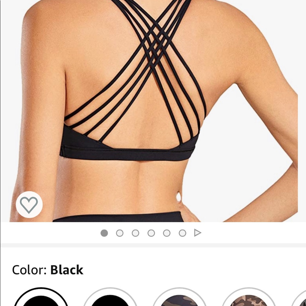 CRZ Yoga Strappy Sports Bra
